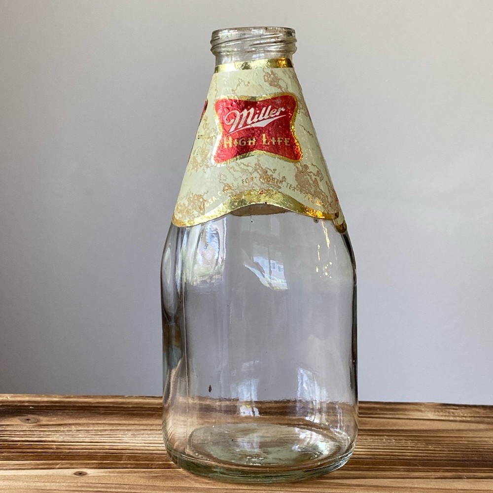 Vintage Miller Beer 7oz Bottle